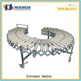 gravity flexible PVC roller conveyor